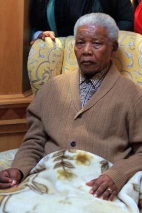 Father of a country: Nelson Mandela.