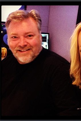 Kyle Sandilands and Jackie O post this selfie on Facebook for the start of their new show on Kiis.