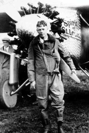 Epic: With his trans-Atlantic flight Charles Lindbergh became a hero.