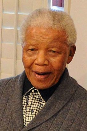 Wants to be buried in Qunu: Nelson Mandela, pictured last year.