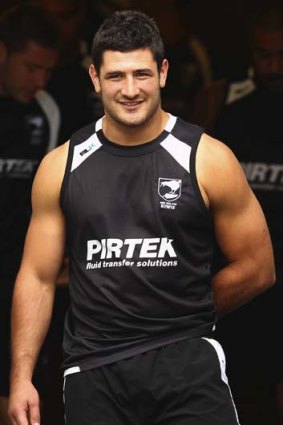 Troublesome back: Penrith's Sam McKendry.