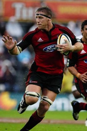 Ready to rumble ... Brad Thorn.