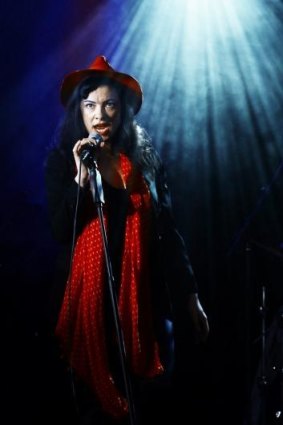 Anarchic: Camille O'Sullivan was at her finest when it was just her and her raw voice.