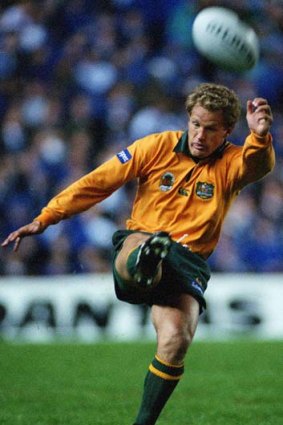 Collapsed ... former Wallaby skipper Michael Lynagh is in intensive care.