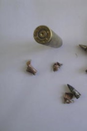 Bullet fragments found near Khpulwak's body.