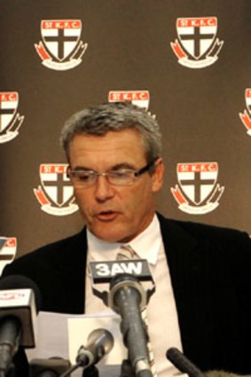 St Kilda CEO Michael Nettlefold.