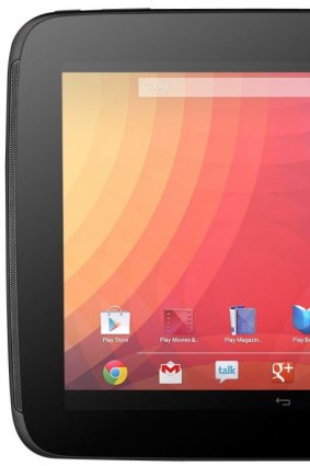 Google's current Nexus 10 tablet.