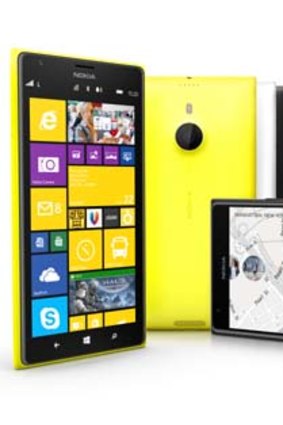 Phablet: Nokia Lumia 1520.