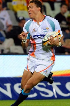 Shock pick . . . Cheetahs winger Bjorn Basson may be in the Springboks squad to play Wales in June.