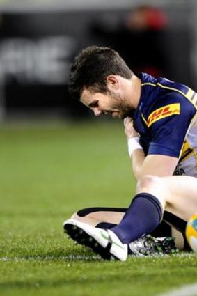 Brumbies player Robbie Coleman injured his shoulder in the tour game against Wales.