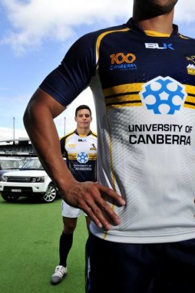 The Brumbies' 2013 kit pays tribute to Canberra's centenary.