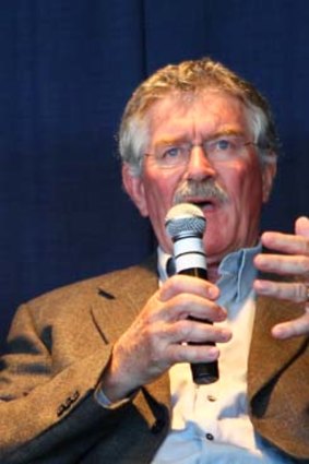Bob Dwyer at a function in 2010.