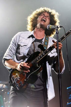 Walk his way ... Andrew Stockdale of Wolfmother plans to go solo after supporting Aerosmith in Melbourne.