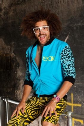 The X-Factor judge Redfoo.