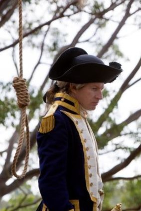 Penal justice: David Wenham steps into Governor Arthur Phillip's shoes in the Jimmy McGovern-penned Banished. 