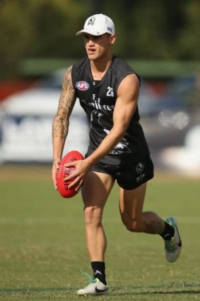 Set to play ... Collingwood's Marley Williams.