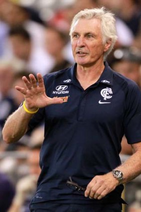 Mick Malthouse wanted to see if his players had adopted the style he had implemented.