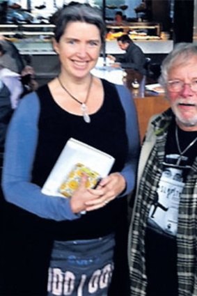 Kate Cole-Adams with Bill Oddie.