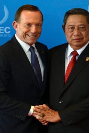 There are indications Indonesian President Susilo Bambang Yudhoyono is looking to rebuild relations with Australian PM Tony Abbott. 