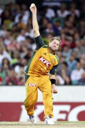 Is he all white? ... Ryan Harris is on the verge of progressing from the Australian Twenty20 and ODI teams by making his test debut today, against New Zealand in Wellington.