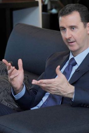 To declare stockpile: Bashar al-Assad said Syria will subject its chemical weapons to international monitoring because of Russia.