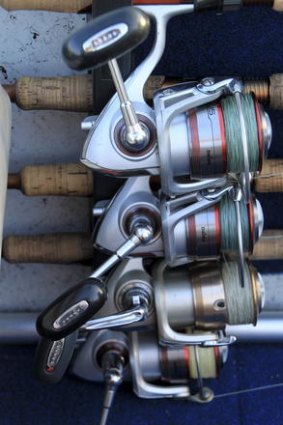 Reels ready for action.