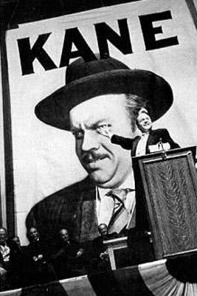 Favourite: Orson Welles in <i>Citizen Kane</i>.