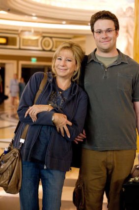 Road to recovery ...  Barbra Streisand as Joyce and Seth Rogen as Andy hit the road in a classic genre.