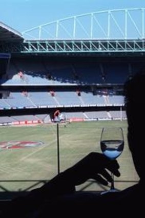 The building industry watchdog hired corporate boxes at nine AFL games last year.