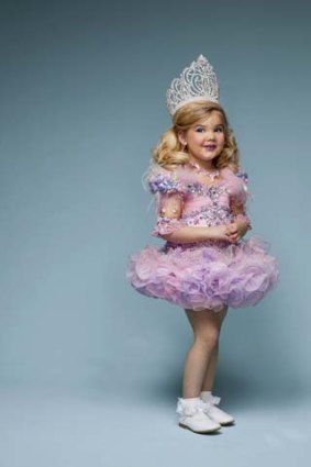 An image from the reality TV series <i>Toddlers & Tiaras</i>.