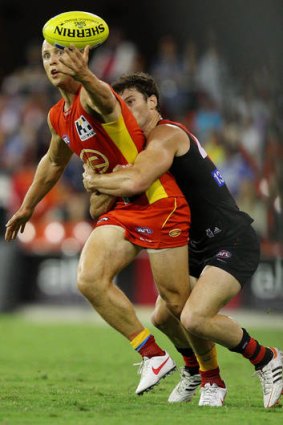 ROUND 12: Gary Ablett in action during the round three match against Essendon.