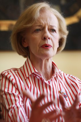 Quentin Bryce... stranded in Dubai.