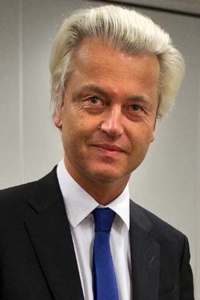 Dutch MP Geert Wilders.