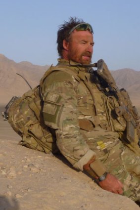Sergeant Todd Langley, who was shot fatally during a firefight with insurgents, on operations in southern Afghanistan.