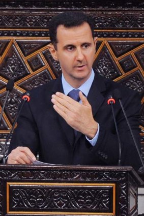 Regretful ... Syrian President, Bashar al-Assad.