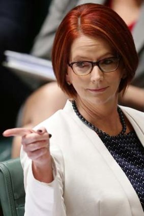 "I want us to be a nation where [there is] equal opportunity for everyone at every time in their life": Prime Minister Julia Gillard.