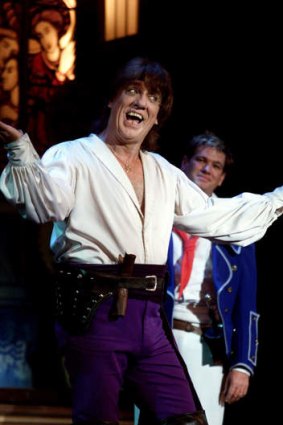 Pirate King ... Jon English is known for his musical theatre roles, especially in <i>The Pirates of Penzance</i>.