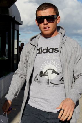 Todd Carney ... was spotted with Raiders players at The Lighthouse hotel after the club's presentation night.