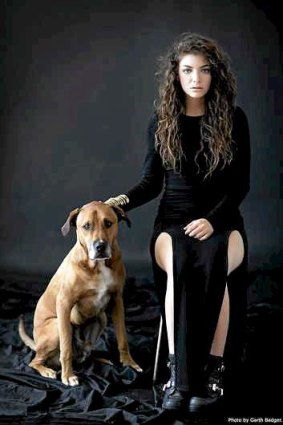 Kiwi teen pop sensation Lorde aka Ella Yelich-O'Connor