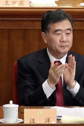 Wang Yang, Communist Party Secretary of the Guangdong Province.