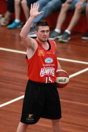 Impressive: American import Rotnei Clarke shot well for the Wollongong Hawks against Sydney