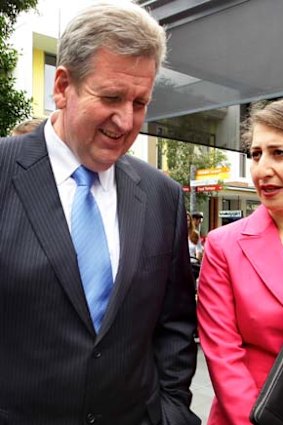 Barry O'Farrell and Gladys Berejiklian.