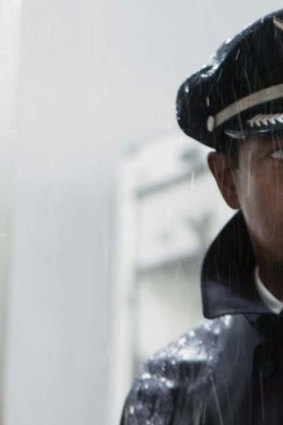 Denzel as a pilot in <i>Flight</i>, 2012.