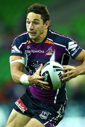 Best in league: Melbourne Storm's Billy Slater.