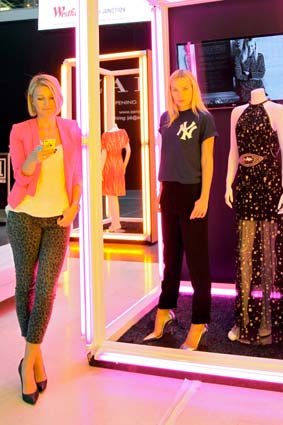 Style by social media &#8230; bloggers Claire Fabb, left, and Alexandra Spencer are Westfield's latest marketing tools.