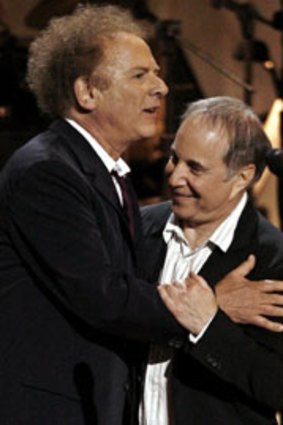 Art Garfunkel (left) and Paul Simon will perform in Brisbane in June.