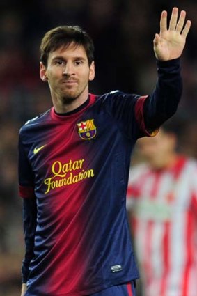 Staying on with Barca: Lionel Messi.