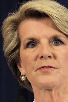 Julie Bishop.