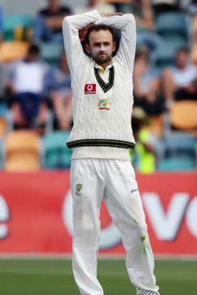 Nathan Lyon: Has "technical issues".