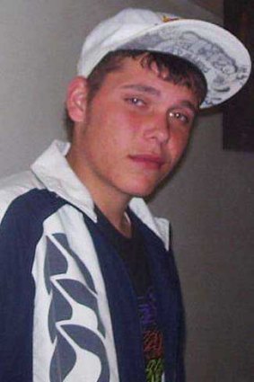 Murdered Bargo teenager David Auchterlonie.